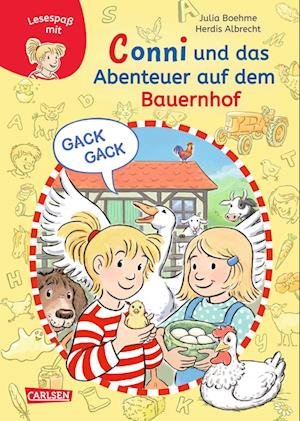 Cover for Julia Boehme · Lesespaß mit Conni: Conni und das Abenteuer auf dem Bauernhof (Hardcover bog) (2022)