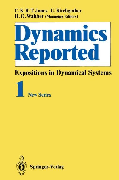 Cover for G Vegter · Dynamics Reported: Expositions in Dynamical Systems - Dynamics Reported. New Series (Paperback Book) [Softcover reprint of the original 1st ed. 1992 edition] (2011)