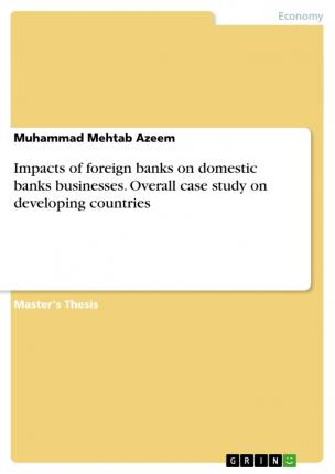 Cover for Azeem · Impacts of foreign banks on domes (Book)