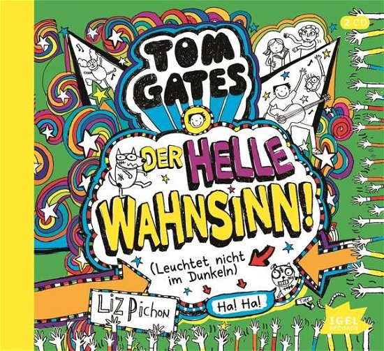 Cover for Liz Pichon · Tom Gates 11. Der Helle Wahnsinn! (CD) (2020)