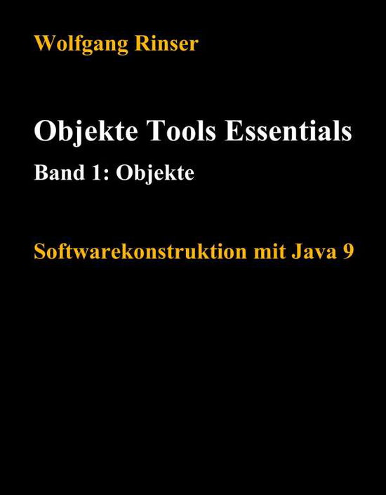 Cover for Rinser · Objekte Tools Essentials Band 1: (Book) (2017)