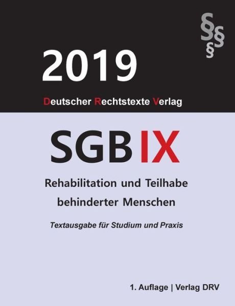 Cover for Drv · Sgb Ix (Bog) (2019)