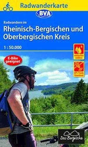 Cover for BVA Bielefelder Verlag · Radwanderkarte BVA Radwandern im Rheinisch-Bergischen und Oberbergischen Kreis 1:50.000, reiß- und wetterfest, GPS-Tracks Download (Kort) (2021)