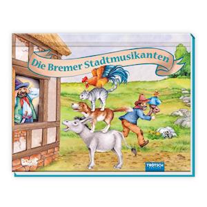 Cover for Trötsch Verlag GmbH &amp; Co.KG · Trötsch Märchenbuch Pop-up-Buch Die Bremer Stadtmusikanten (Book) (2023)