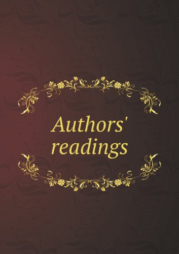 Cover for James Whitcomb Riley · Authors' Readings (Paperback Book) (2013)