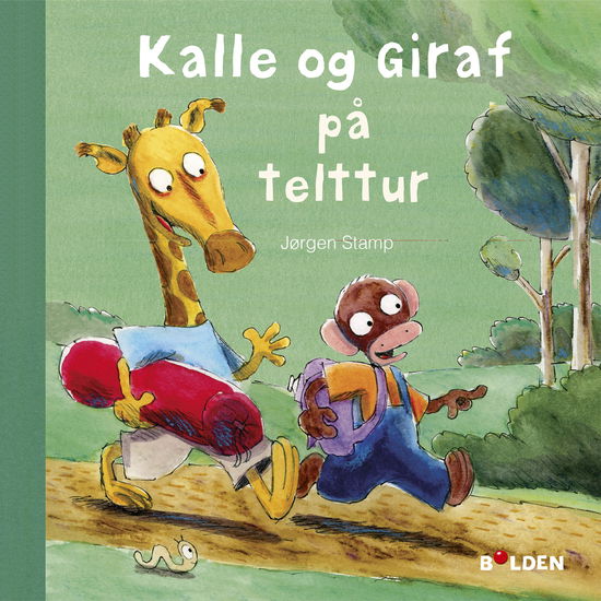 Cover for Jørgen Stamp · Læselarven: Kalle og Giraf på telttur (Hardcover Book) [1º edição] (2019)