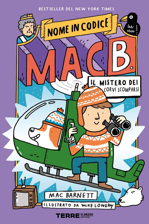 Cover for Mac Barnett · Il Mistero Dei Corvi Scomparsi. Nome In Codice Mac B (DVD)