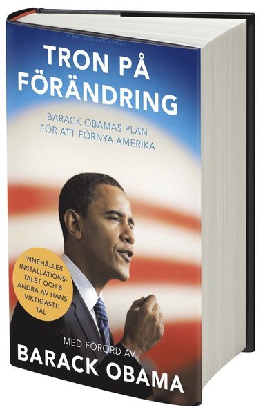 Cover for Barack Obama · Tron på förändring (Innbunden bok) (2009)