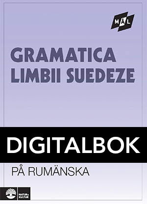 Målgrammatiken: Mål svensk grammatik på rumänska Digital u ljud - Åke Viberg - Books - Natur & Kultur Digital - 9789127432581 - December 10, 2012