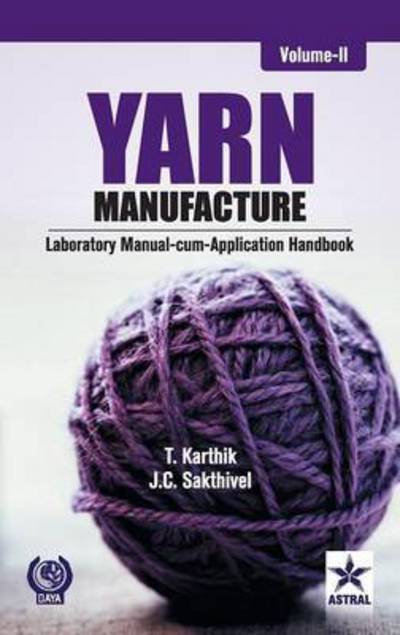 Cover for T Karthik · Yarn Manufacture (Hardcover bog) (2016)