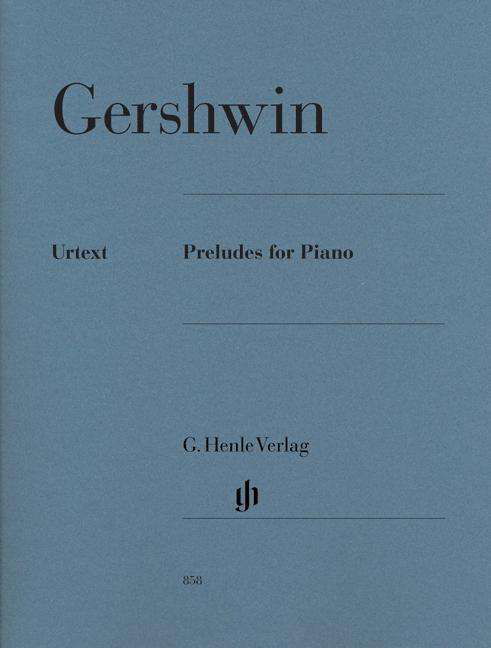 Cover for Gershwin · Preludes for Piano,Kl.HN858 (Book) (2018)