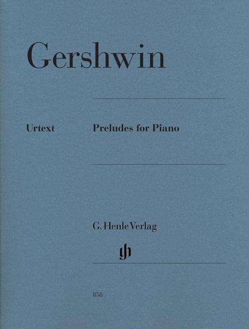 Cover for Gershwin · Preludes for Piano,Kl.HN858 (Bog) (2018)