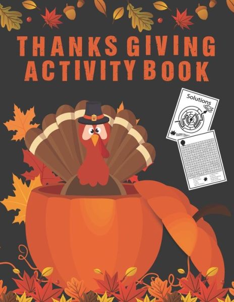 Cover for Tamm Activity Press · Thanksgiving Activity Book (Paperback Book) (2020)