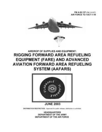 Cover for U S Army · FM 4-20.137 Airdrop of Supplies and Equipment: Rigging Forward Area Refueling Equipment (Fare) and Advanced Aviation Forward Area Refueling System (Aafars) (Taschenbuch) (2021)