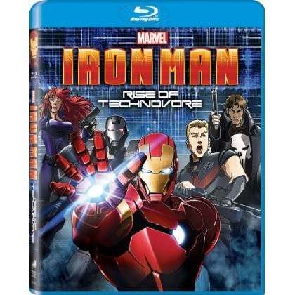 Cover for Iron Man: Rise of the Technovore (Blu-ray) (2013)