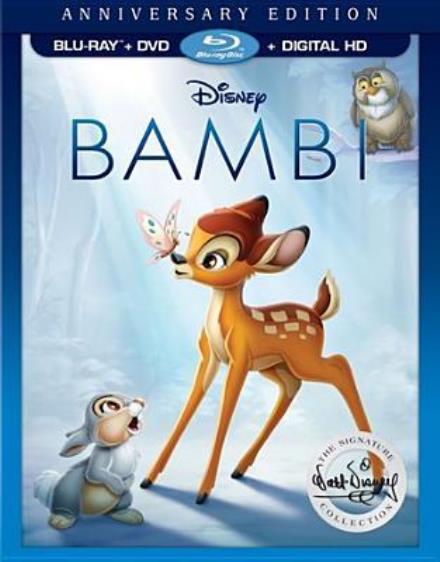 Cover for Bambi: the Walt Disney Signature Collection (Blu-ray) (2017)