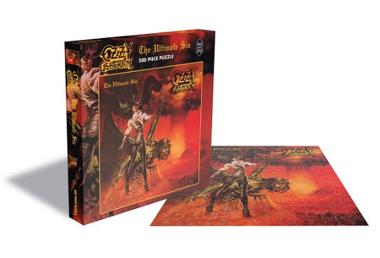 Cover for Ozzy Osbourne · The Ultimate Sin (500 Piece Jigsaw Puzzle) (Puslespil) (2021)