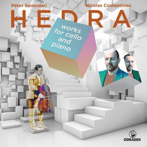 Cover for Péter Somodari / Nicolas Constantinou · Hedra - Works for Cello &amp; Piano (CD) (2023)