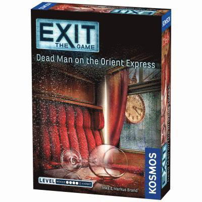 EXIT The Game: Dead Man on the Orient Express - EXiT The Dead Man on the Orient Express Boardgames - Merchandise - THAMES & KOSMOS - 0814743013582 - 14 mars 2020