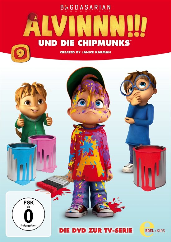 Cover for Alvinnn!!! Und Die Chipmunks · (9)dvd Tv-serie-alvins Geheime Kr (DVD) (2017)