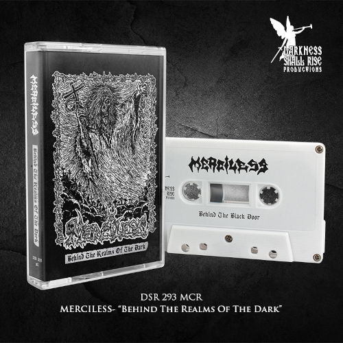 Cover for Merciless · Behind the Realms of the Dark (Cassette) (2025)