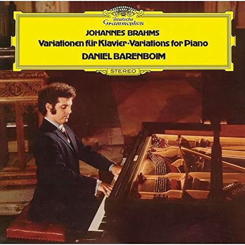 Cover for Daniel Barenboim · Brahms: Theme &amp; Variations (CD) (2017)