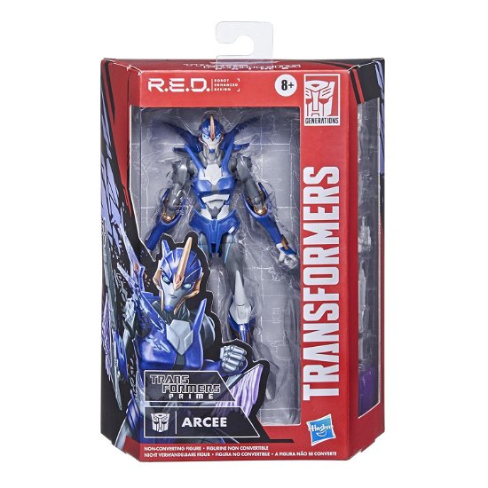 Cover for Transformers · Transformers Arceed Red Series Figure (MERCH)