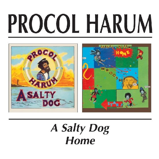 Cover for Procol Harum · Salty Dog / Home (CD) (2009)