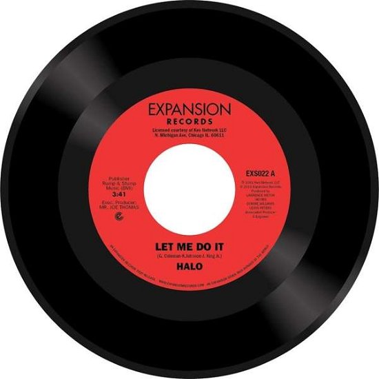 Cover for Halo · Let Me Do It (7&quot;) (2020)