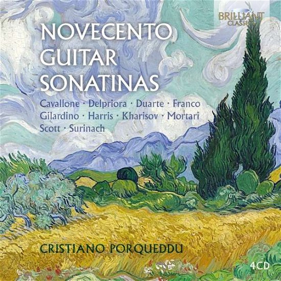 Cover for Novecento Guitar Sonatinas / Various (CD) (2019)