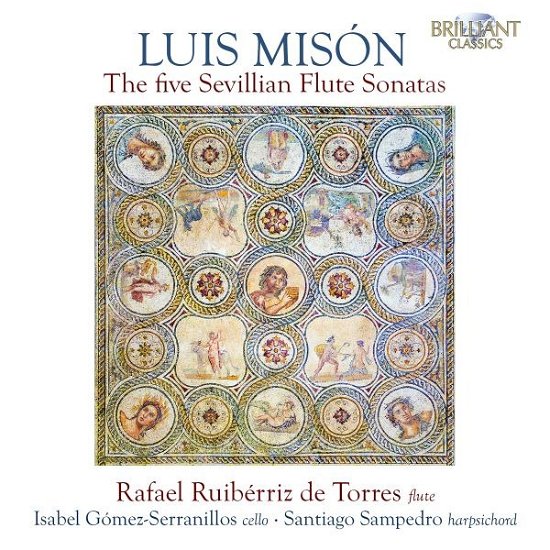 Cover for Rafael Ruiberriz De Torres / Isabel Gomez-serranillos / Santiago Sampedro · Mison: The Five Sevillian Flute Sonatas (CD) (2023)