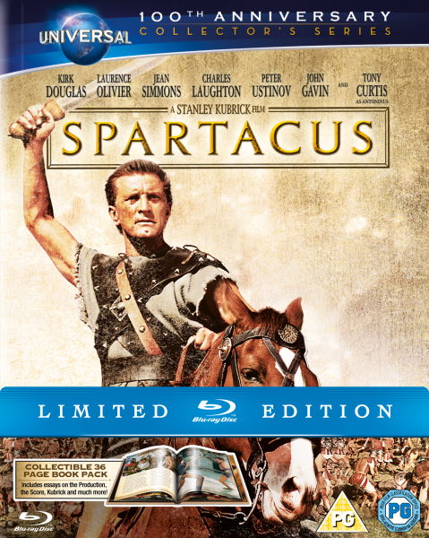 Cover for Stanley Kubrick · Spartacus (Blu-Ray) [Digibook edition] (2012)