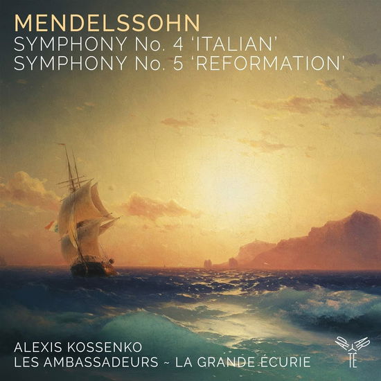 Cover for Les Ambassadeurs · Mendelssohn Symphony Nos.4 &amp; 5 (CD) (2023)