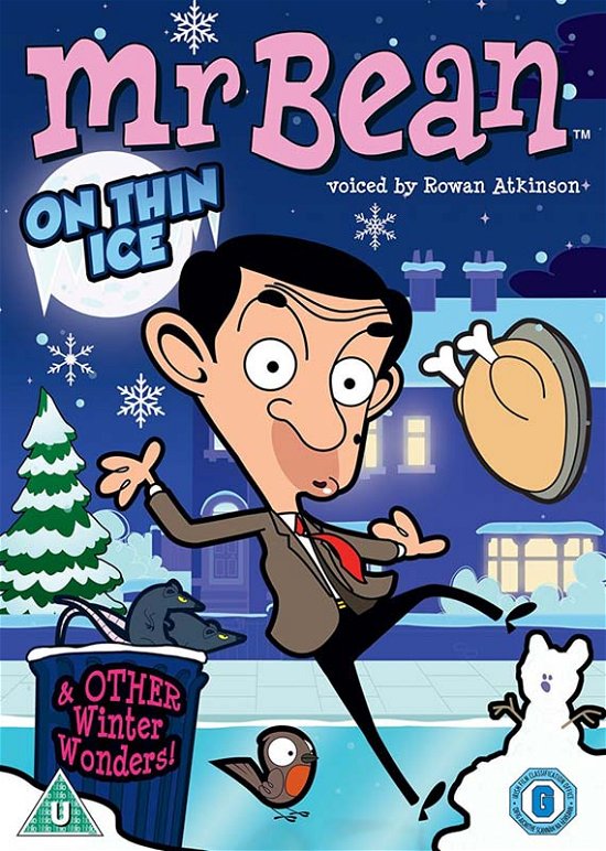 Cover for Mr Bean - on Thin Ice &amp; Other · Mr Bean: On Thin Ice &amp; Other Winter Wonders (DVD) (2017)