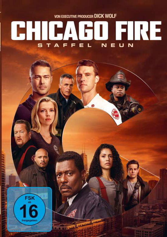 Chicago Fire - Staffel 9 - Jesse Spencer,taylor Kinney,lauren German - Filmes -  - 5053083238582 - 20 de outubro de 2021