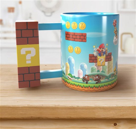 Cover for Nintendo: Paladone · Nintendo: Paladone - Super Mario Level Shaped Mug (tazza Sagomata) (Legetøj)
