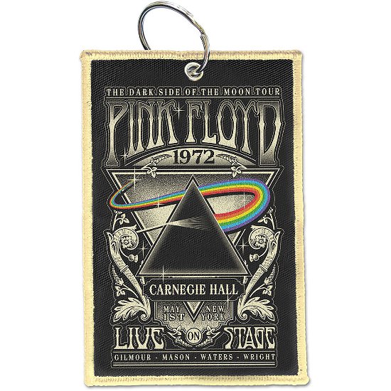 Cover for Pink Floyd · Pink Floyd Keychain: Carnegie Hall (Double Sided Patch) (MERCH)