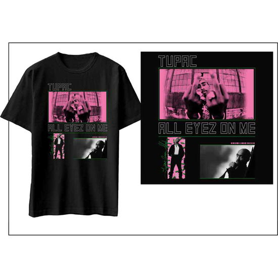 Tupac Unisex T-Shirt: Photo Mix - Tupac - Fanituote -  - 5056561025582 - 