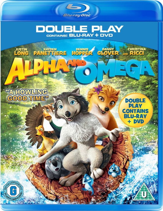 Cover for Lions Gate Home Entertainment · Alpha And Omega (Blu-ray) (2011)