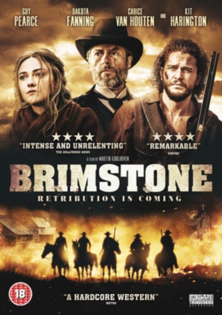 Cover for Brimstone (DVD) (2018)