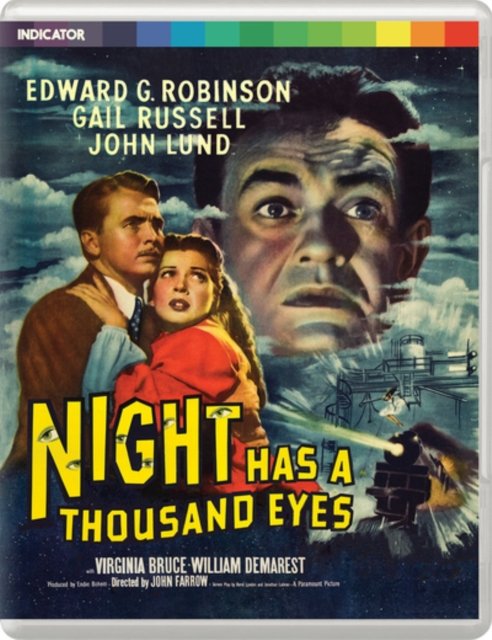 Cover for Night Has a Thousand Eyes Ltd Ed · Night Has A Thousand Eyes Limited Edition (Blu-ray) [Limited edition] (2023)