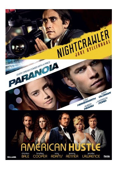 DRAMA BOX 1 American Hustle Nightcrawler Paranoia DVD 2017