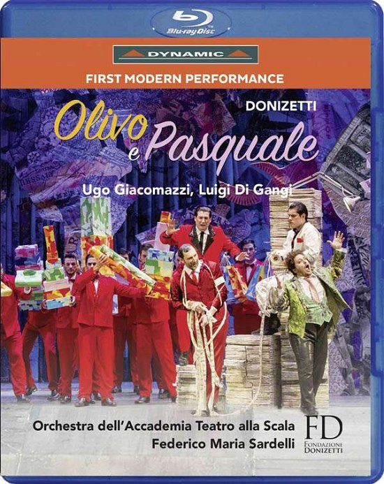 Cover for G. Donizetti · Donizettiolivo E Pasquale (Blu-ray) (2017)