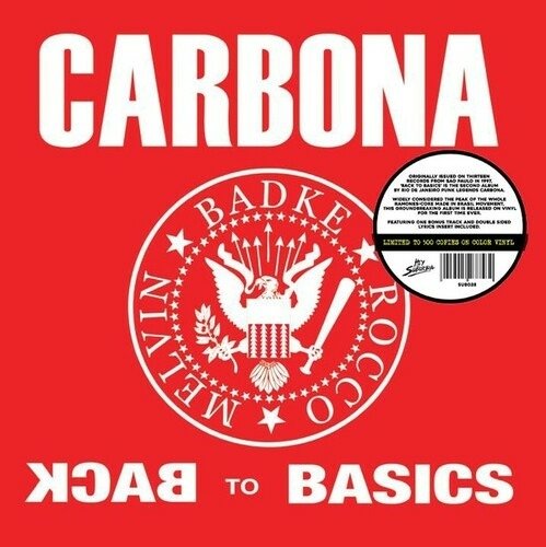 Cover for Carbona · Back To The Basics (White Vinyl) (LP) (2022)
