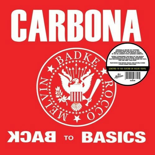 Back To The Basics (White Vinyl) - Carbona - Music - HEY SUBURBIA - 8055515233582 - December 30, 2022