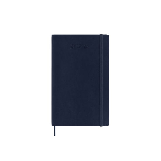 Cover for Moleskine · Moleskine 2025 18-Month Weekly Large Softcover Notebook: Sapphire Blue (Paperback Book) (2024)
