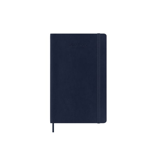 Cover for Moleskine · Moleskine 2025 18-Month Weekly Large Softcover Notebook: Sapphire Blue (Paperback Bog) (2024)