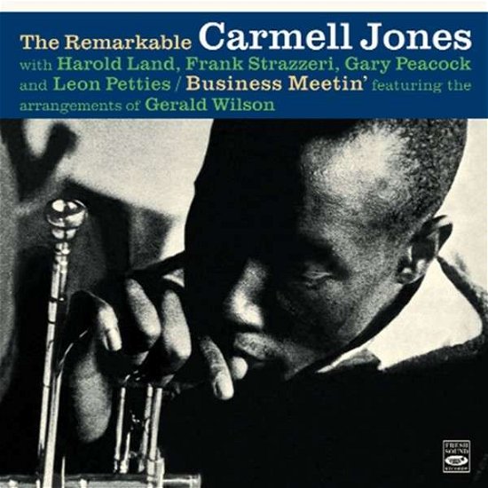 Cover for Carmell Jones · Remarkable Carmell Jones / Business Meetin' (CD) (2013)