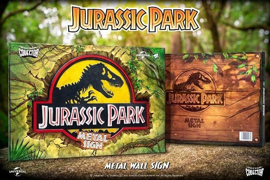 Cover for Jurassic Park Metal Logo Sign Merch (MERCH)