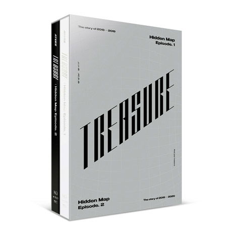 Cover for Ateez · ATEEZ TREASURE : HIDDEN MAP PACKAGE (PHOTO BOOK+POST CARD+PHOTO CARD) (Bok) (2021)